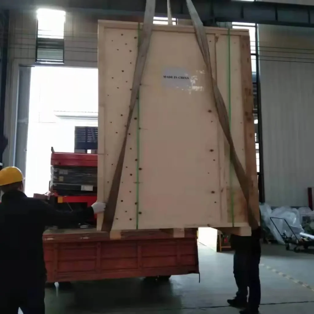 DADE Machinery heavy equipment crate lifting and factory logistics distribution