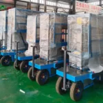 Big Wheel portable vertical mast lift, aluminum man lift, hydraulic aluminum lift, vertical platform lift specifications, lightweight aerial lift