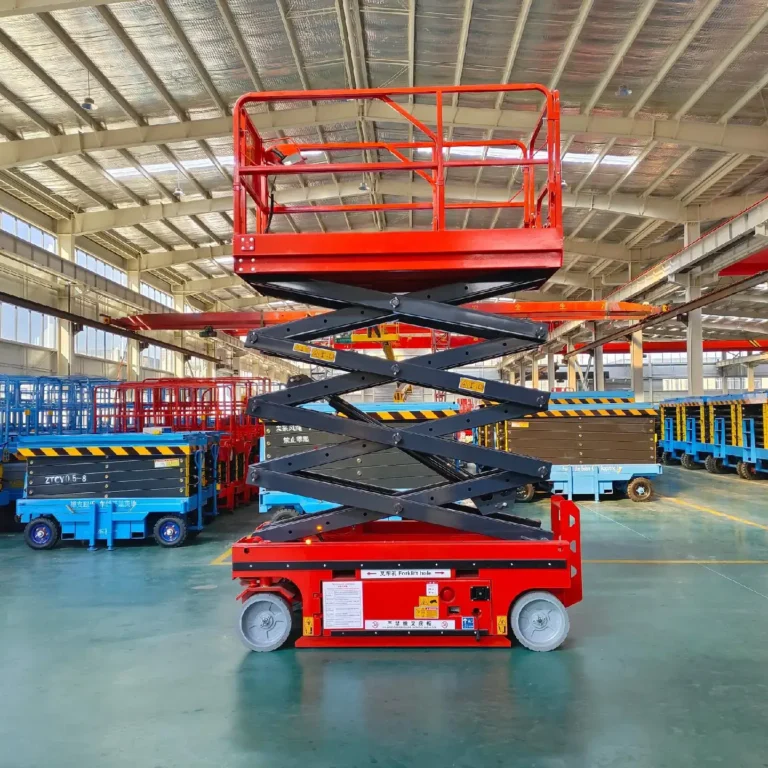 Electric scissor lift price by working height and platform configuration